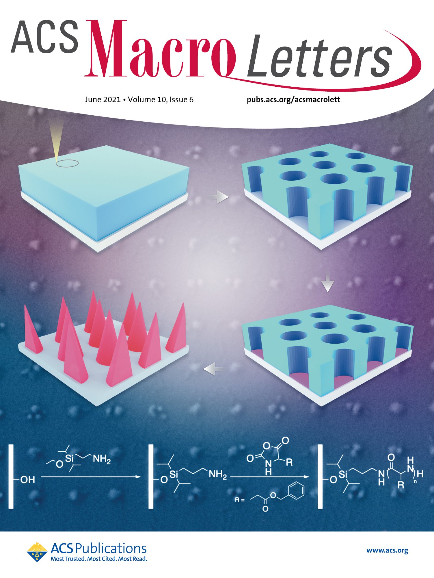 Cover image for High-Resolution Nanopatterning of Polypeptide Rod Brushes