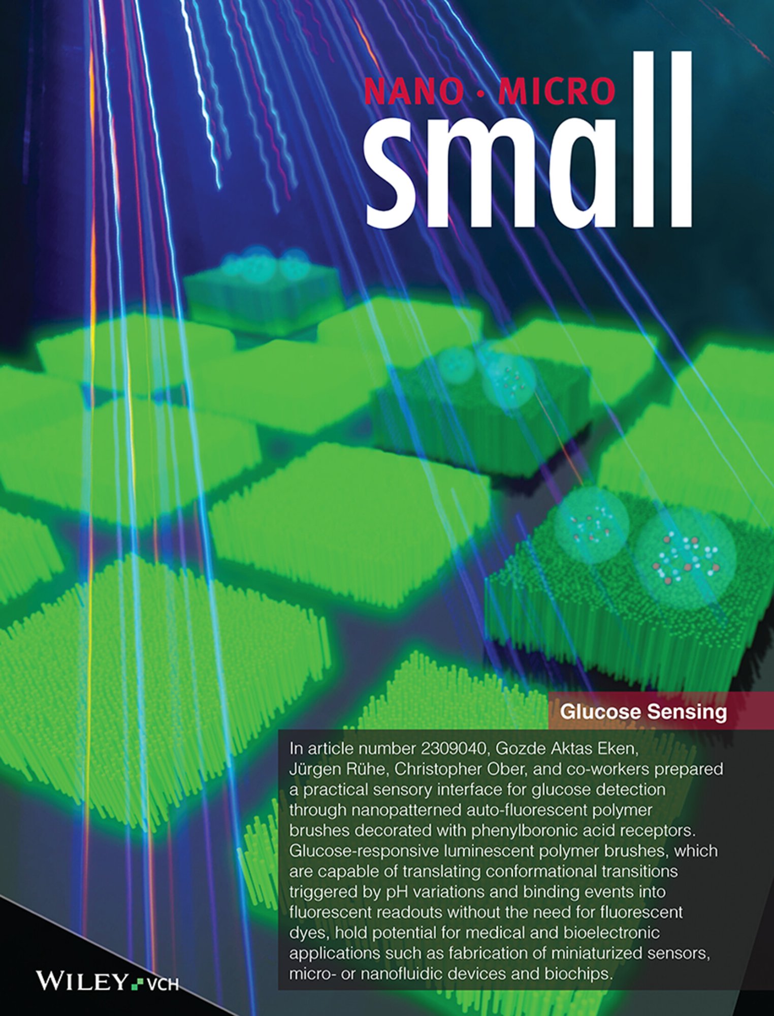 Cover image for Advancing Glucose Sensing Through Auto-Fluorescent Polymer Brushes
